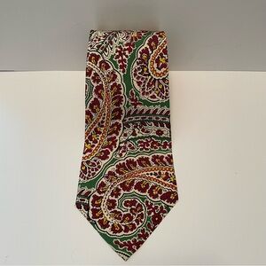 Vtg Polo Ralph Lauren Tie Paisley Silk USA